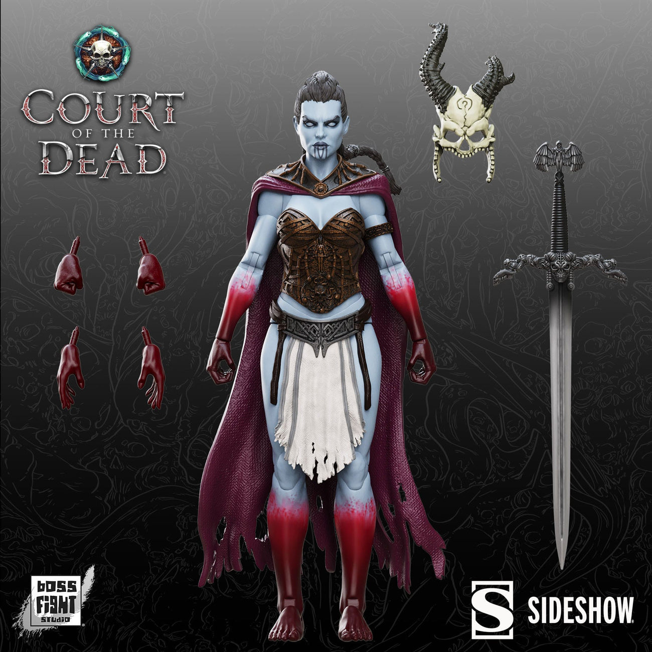 Imagen del producto Court of the Dead Epic H.A.C.K.S. figura de acción 1/12 Kier