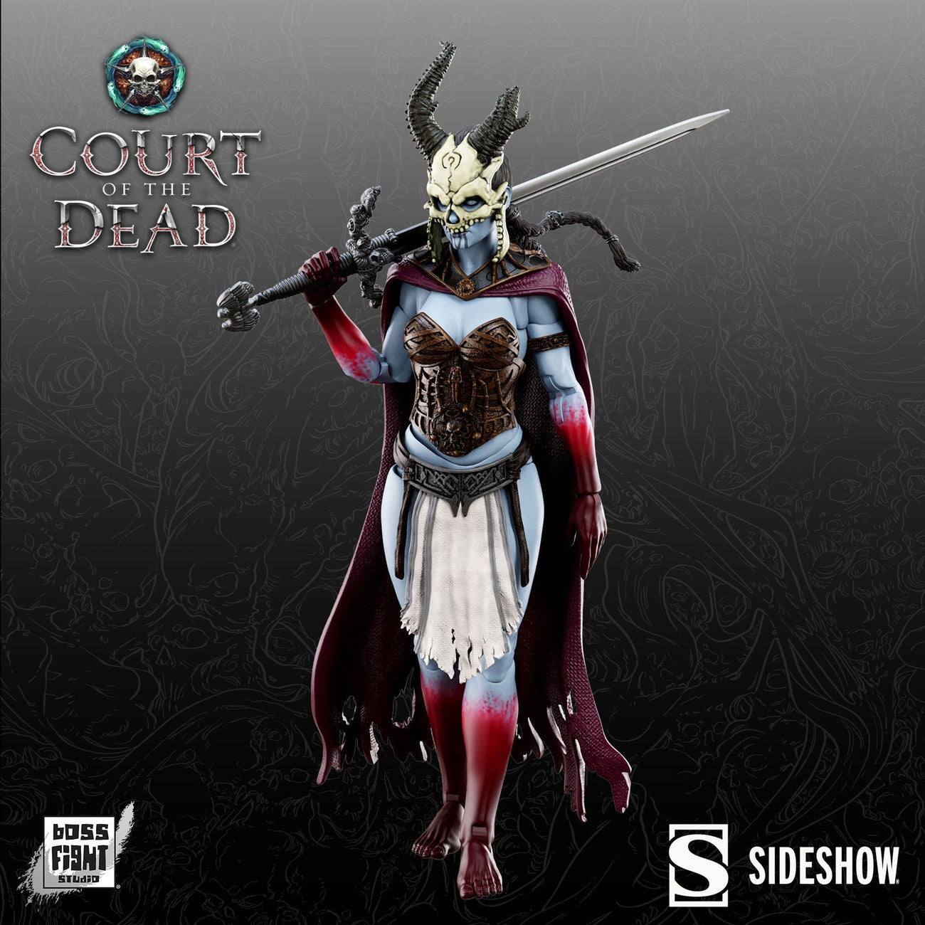Imagen del producto Court of the Dead Epic H.A.C.K.S. figura de acción 1/12 Kier
