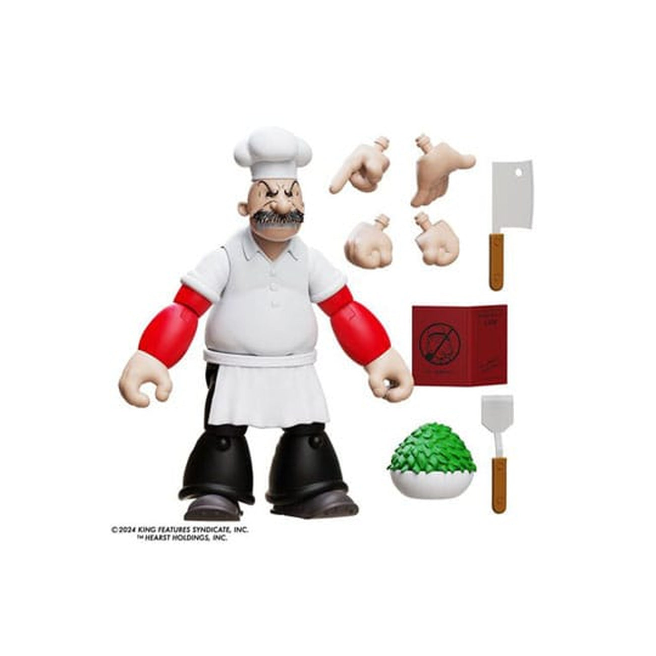 Imagen del producto Figura de acción Popeye Wave 03 Rough House