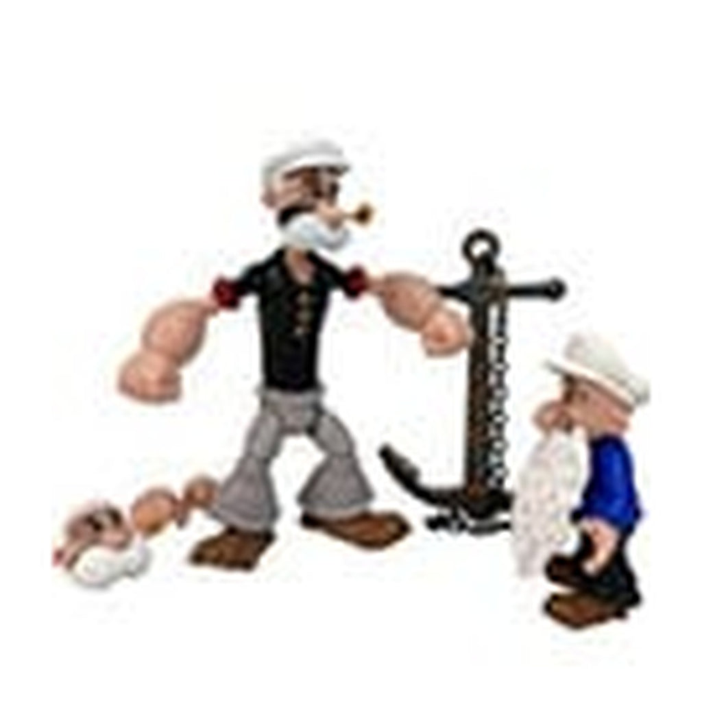 Imagen del producto Figura de acción Popeye Wave 02 Poopdeck Pappy