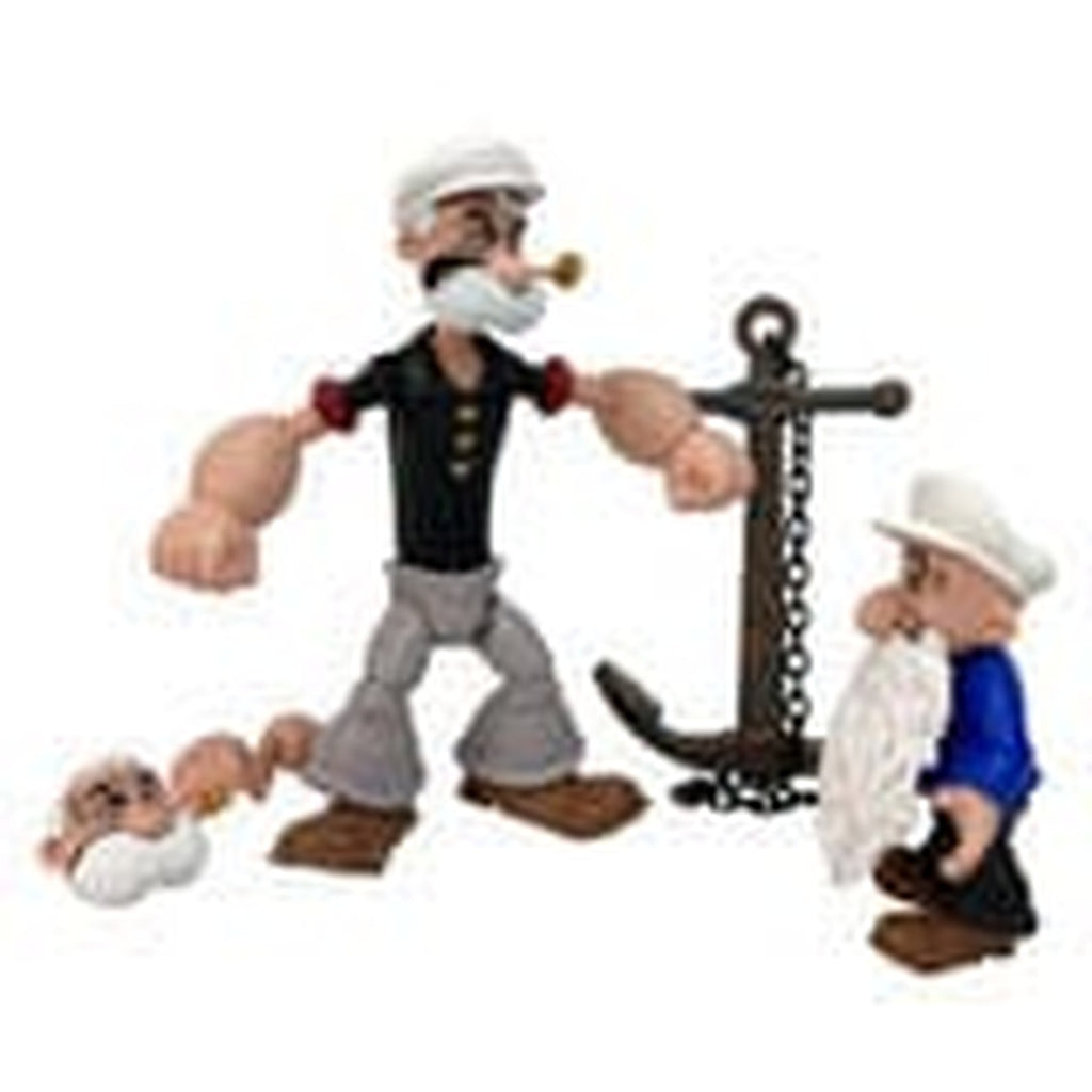 Imagen del producto Figura de acción Popeye Wave 02 Poopdeck Pappy