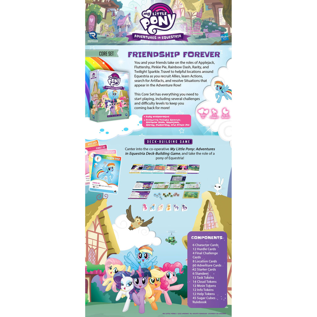 Imagen del producto My Little Pony Juego de cartas Deck-Building Adventures in Equestria
