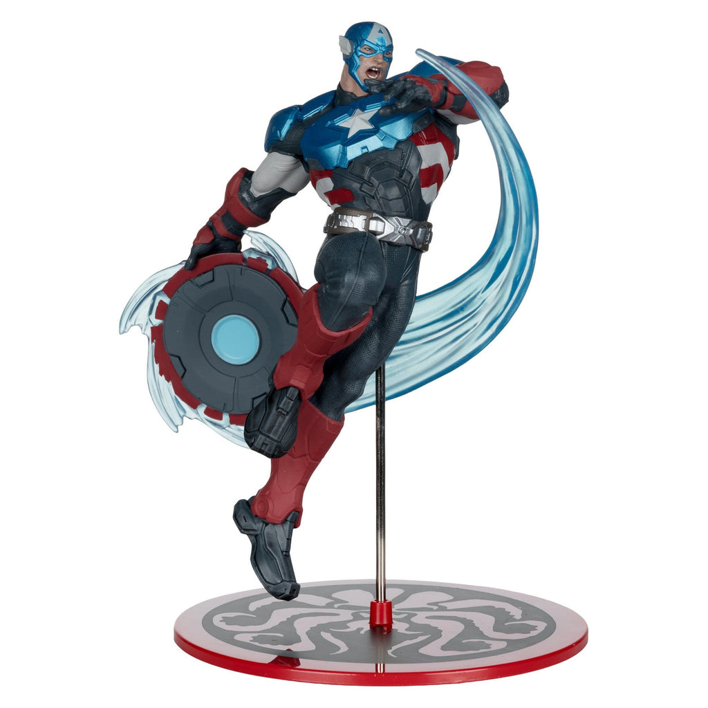 Imagen del producto Marvel Rivals Collection figura de acción 1/10 Captain America