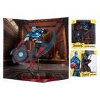 Imagen del producto Marvel Rivals Collection figura de acción 1/10 Captain America
