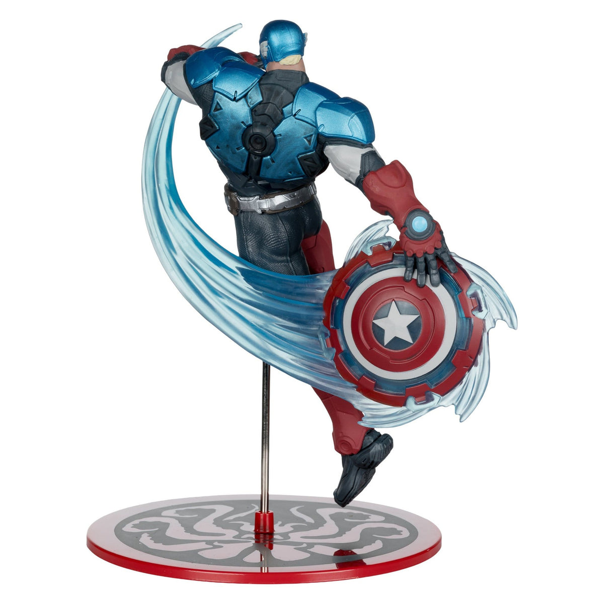 Imagen del producto Marvel Rivals Collection figura de acción 1/10 Captain America