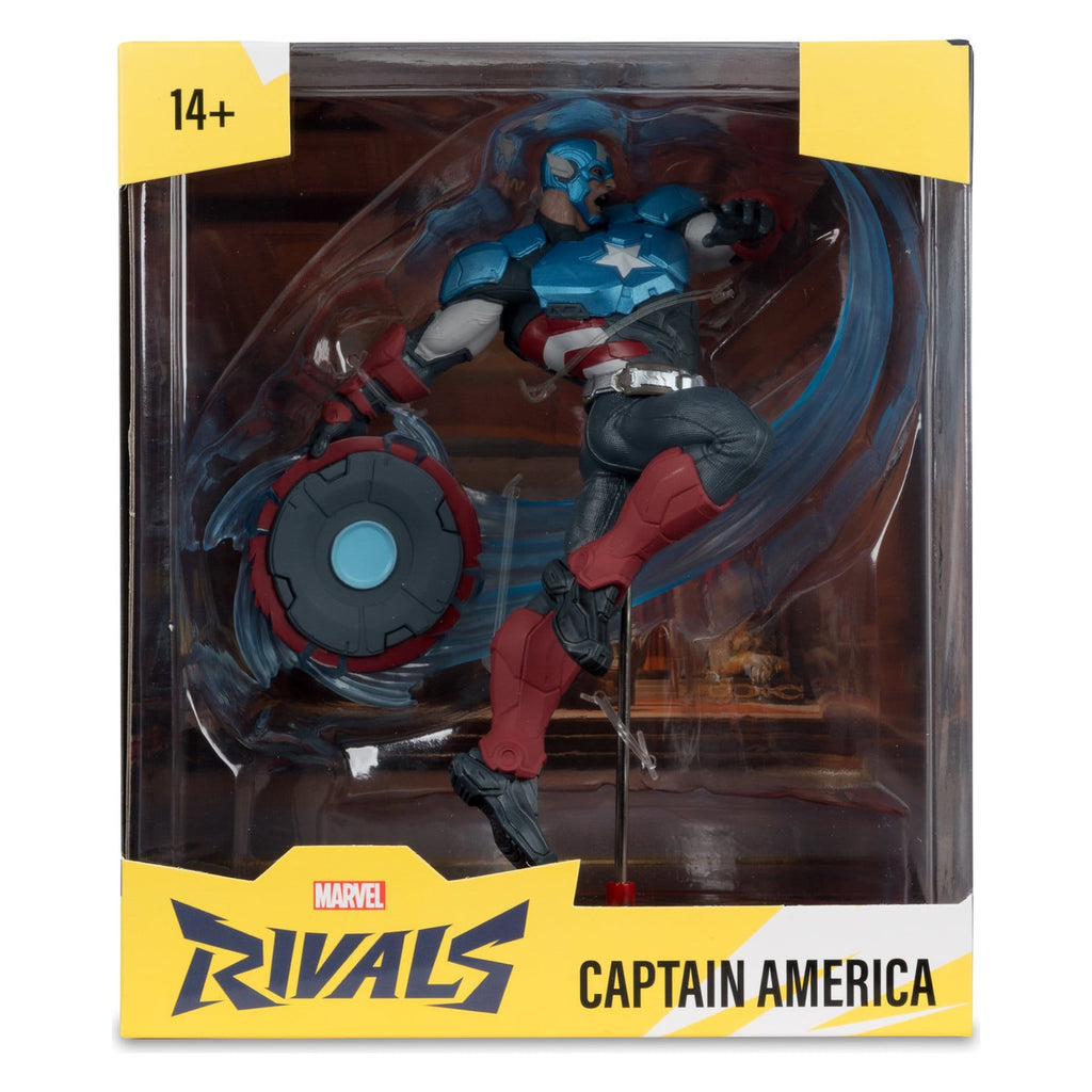 Imagen del producto Marvel Rivals Collection figura de acción 1/10 Captain America