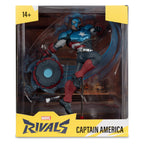 Imagen del producto Marvel Rivals Collection figura de acción 1/10 Captain America