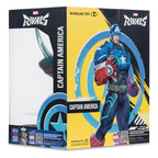 Imagen del producto Marvel Rivals Collection figura de acción 1/10 Captain America