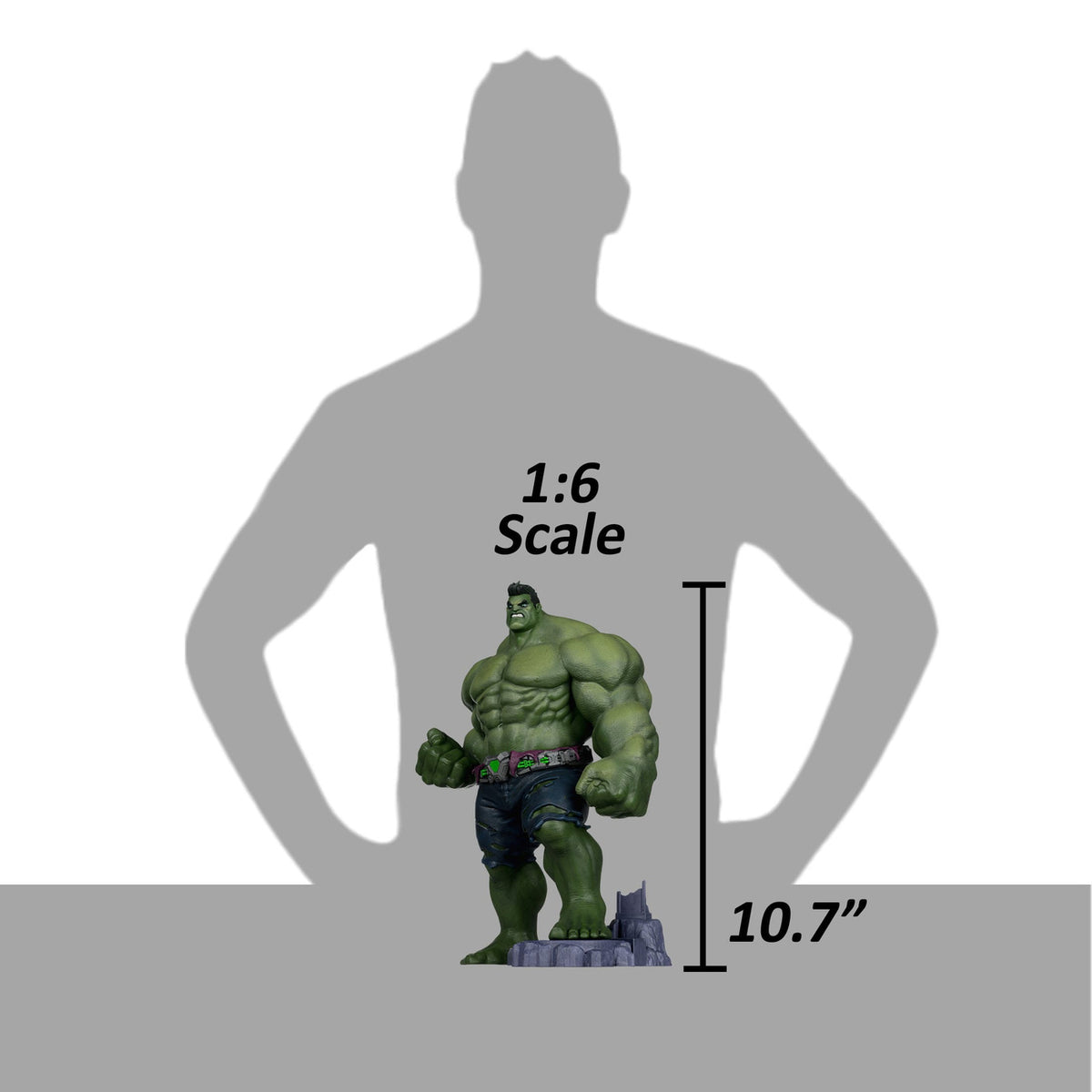 Product image Marvel Rivals Collection 1/6 Action Figure The Hulk 27 cm