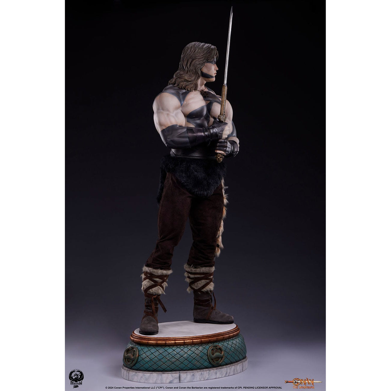 Imagen del producto Conan el Bárbaro Estatua Elite Series 1/2 Conan Warpaint