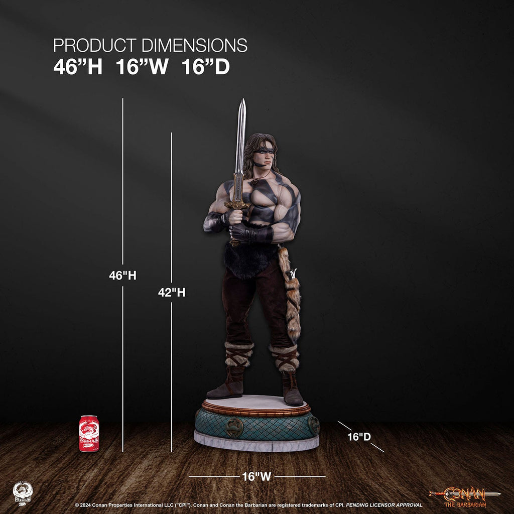 Imagen del producto Conan el Bárbaro Estatua Elite Series 1/2 Conan Warpaint