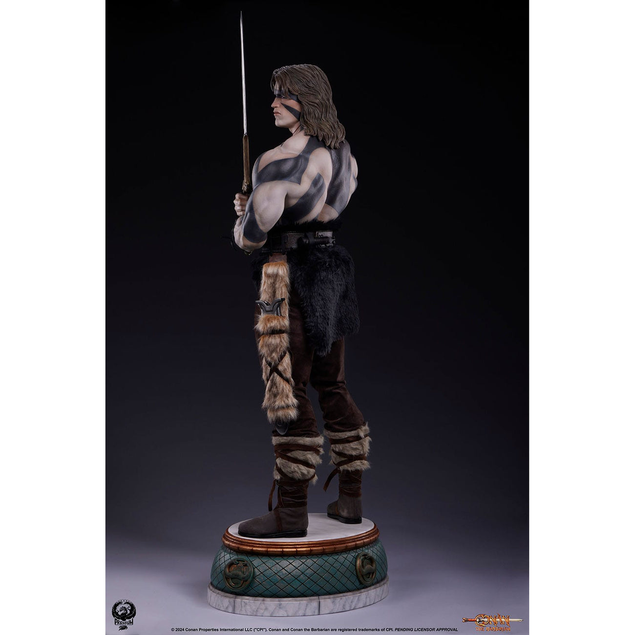 Imagen del producto Conan el Bárbaro Estatua Elite Series 1/2 Conan Warpaint