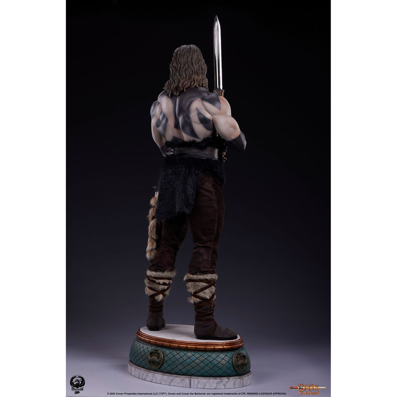 Imagen del producto Conan el Bárbaro Estatua Elite Series 1/2 Conan Warpaint