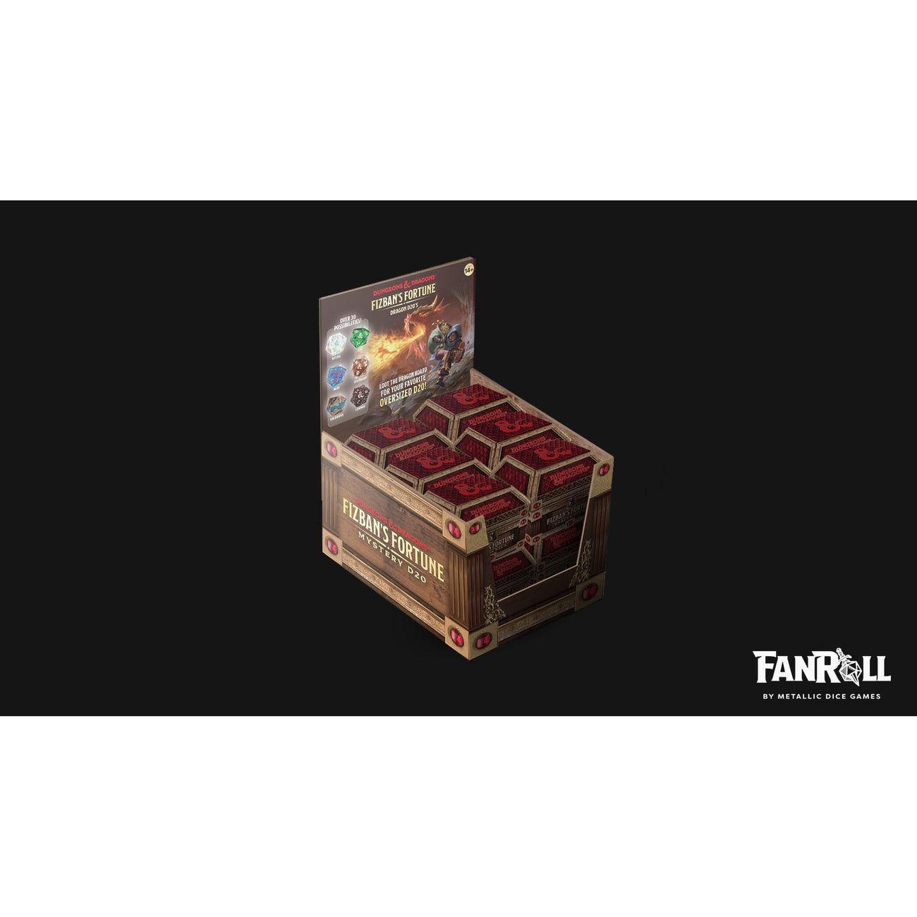 Imagen del producto Dungeons & Dragons Blind Mystery Box Dado Fizban's