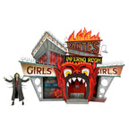 Imagen del producto Beetlejuice (1988) Diorama Trenchcoat with Spikes Inferno