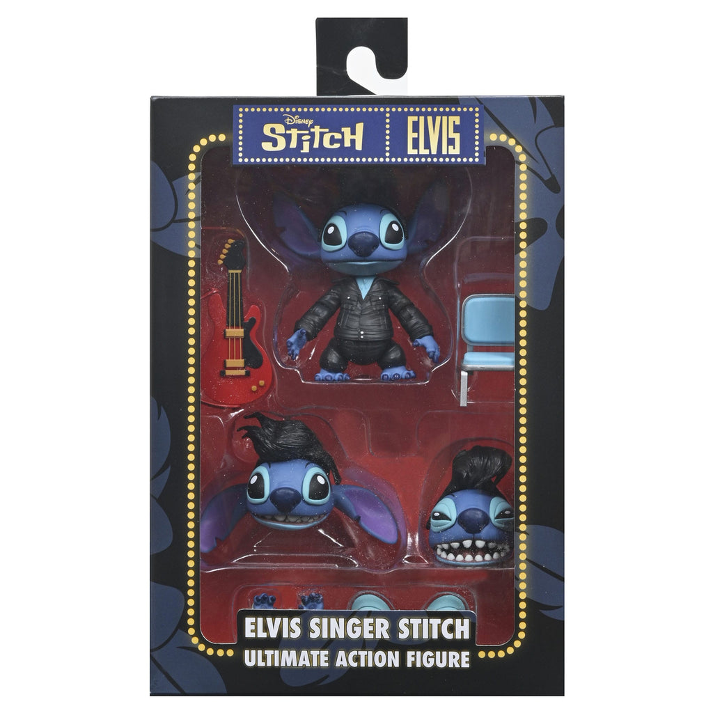 Imagen del producto Lilo & Stitch Figura de acción Ultimate Singer Elvis Stitch 7 cm