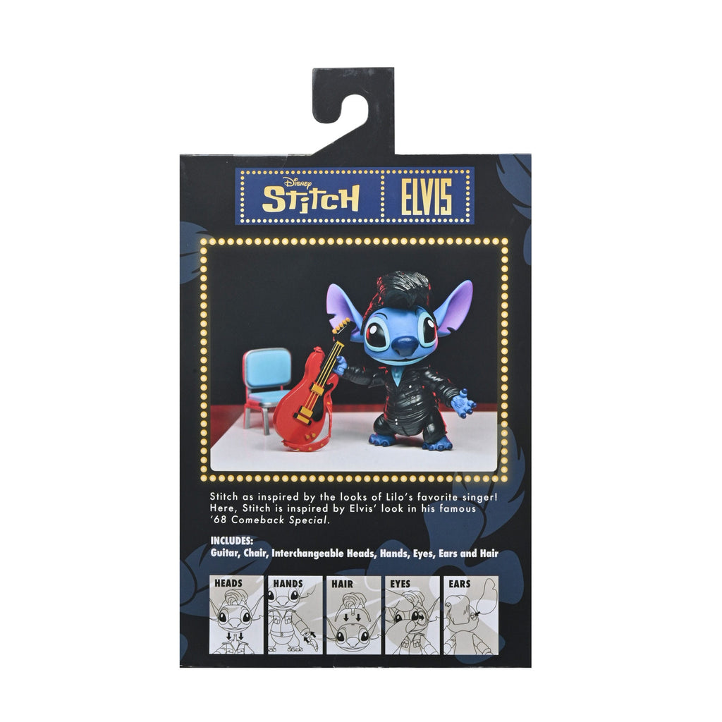 Imagen del producto Lilo & Stitch Figura de acción Ultimate Singer Elvis Stitch 7 cm