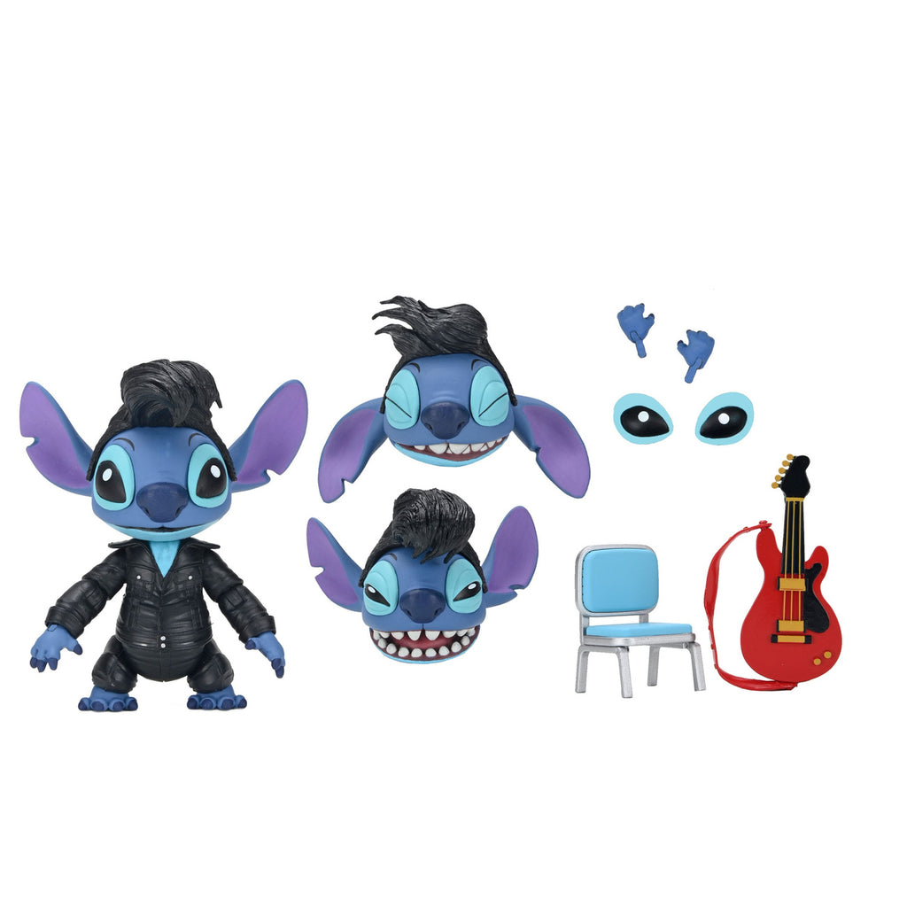 Imagen del producto Lilo & Stitch Figura de acción Ultimate Singer Elvis Stitch 7 cm