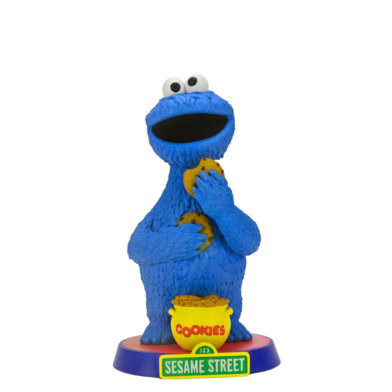 Imagen del producto Barrio Sésamo Head Knocker figura bobblehead Monstruo de las Galletas 18 cm