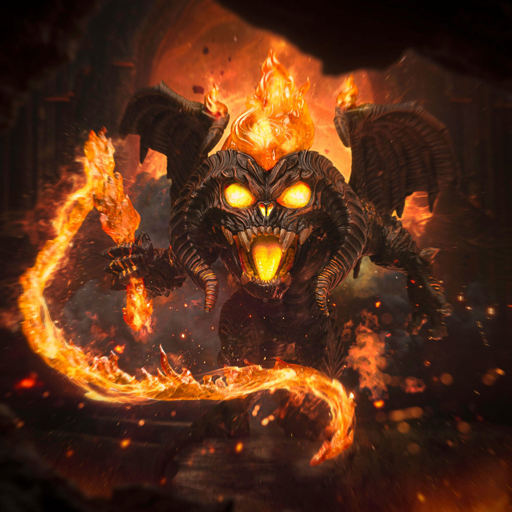 Imagen del producto El Señor de los Anillos figura PVC Mini Co. Balrog 17 cm