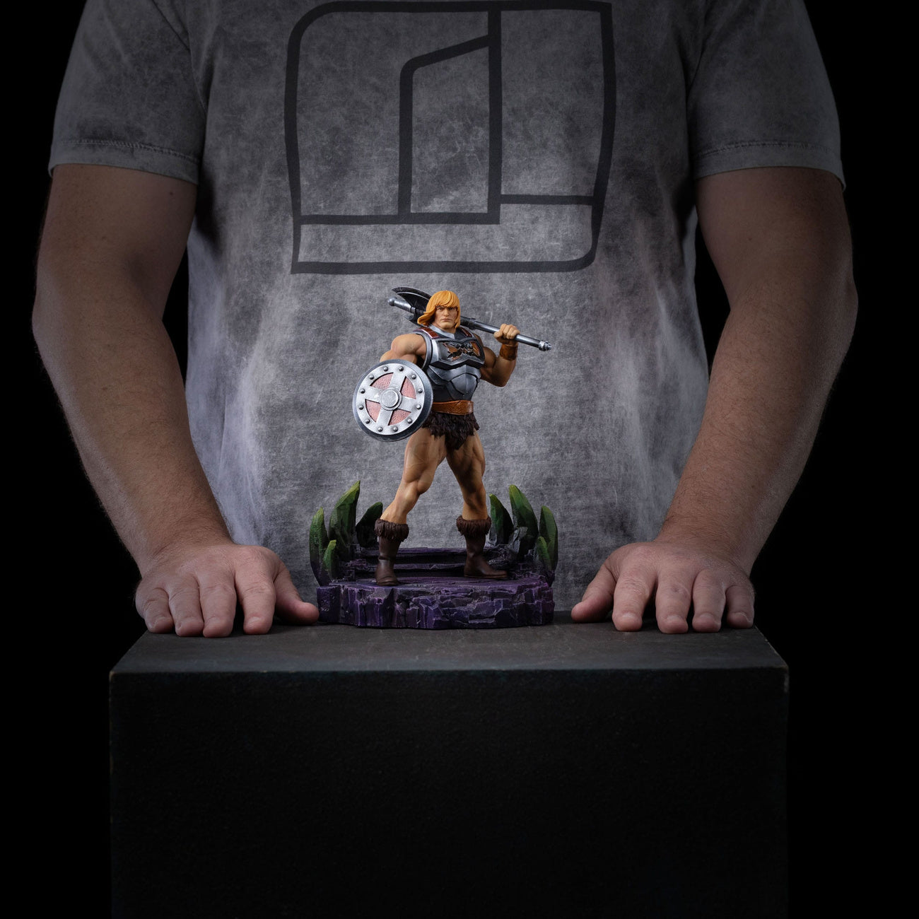 Product image Masters of the Universe Art Scale Statue 1/10 He-Man Battle