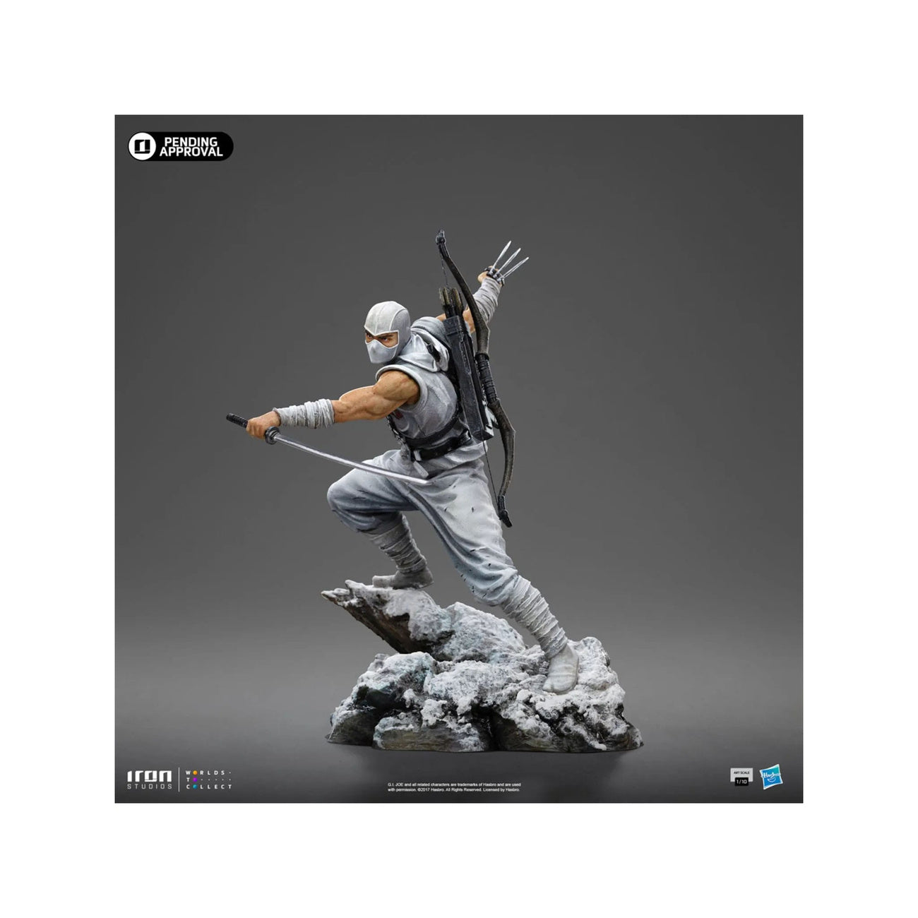 Product image GI Joe Art Scale Statue 1/10 Storm Shadow 23 cm