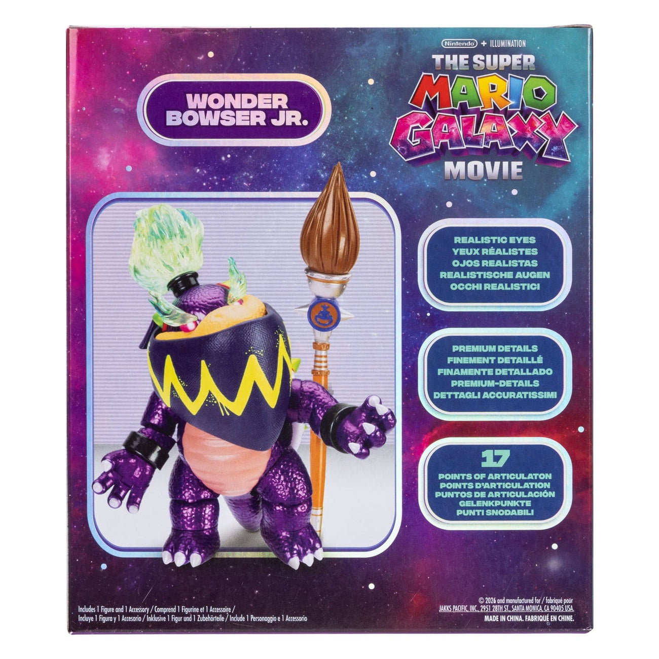 Imagen del producto Figura de acción Wonder Bowser Jr. – Película Super Mario Galaxy