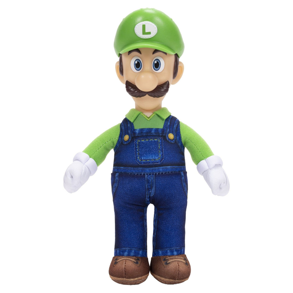 Imagen del producto Figura de peluche Luigi 23 cm The Super Mario Bros. La Película