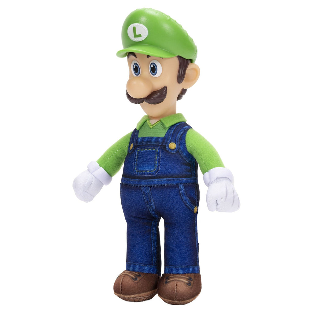 Imagen del producto Figura de peluche Luigi 23 cm The Super Mario Bros. La Película