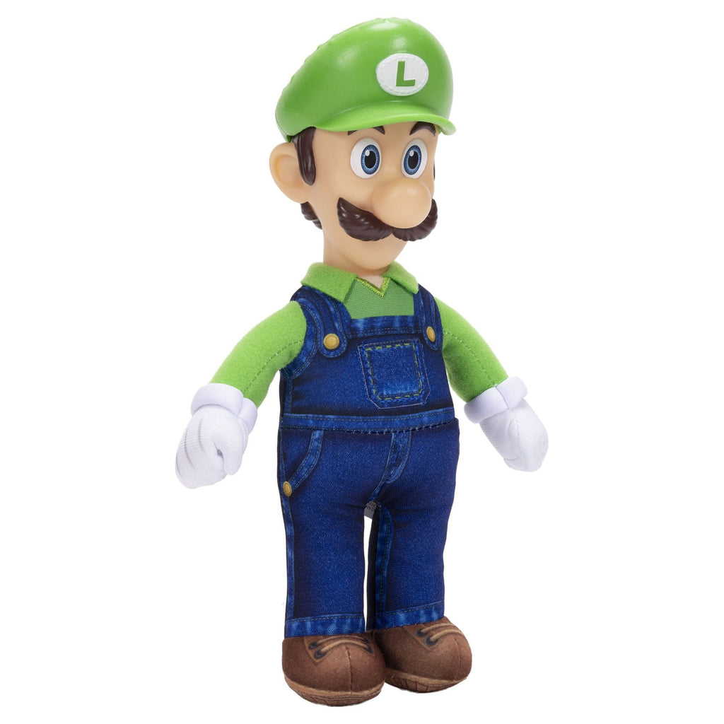 Imagen del producto Figura de peluche Luigi 23 cm The Super Mario Bros. La Película