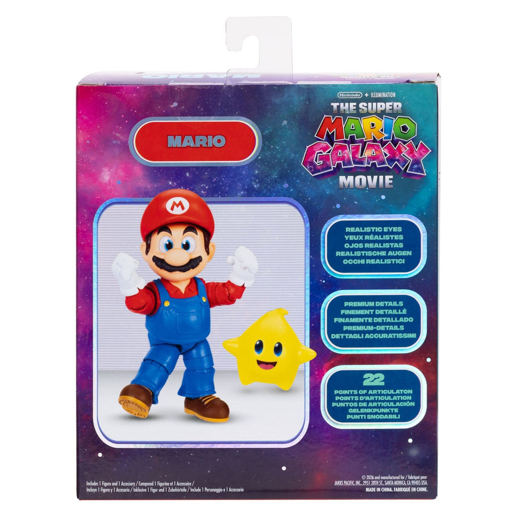 Imagen del producto Figura de acción Mario 13 cm – The Super Mario Galaxy Movie