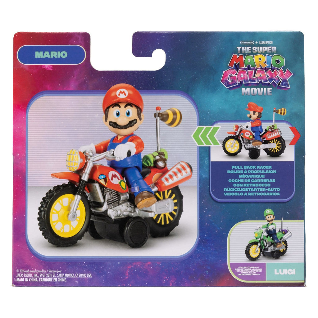 Product image Super Mario Galaxy Movie Action Figure with Bike