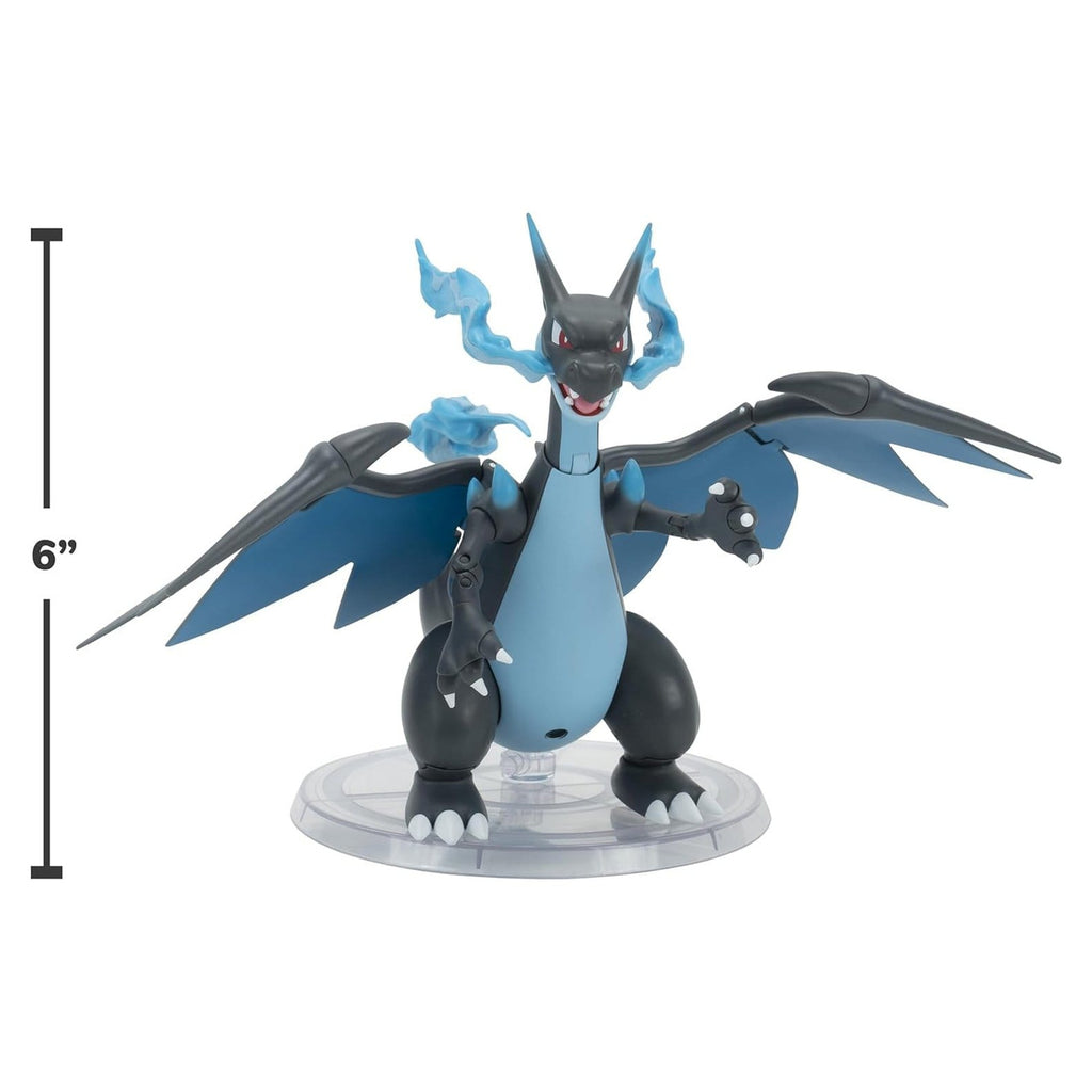 Imagen del producto Figura superarticulada Pokémon Select Mega Charizard X 15 cm