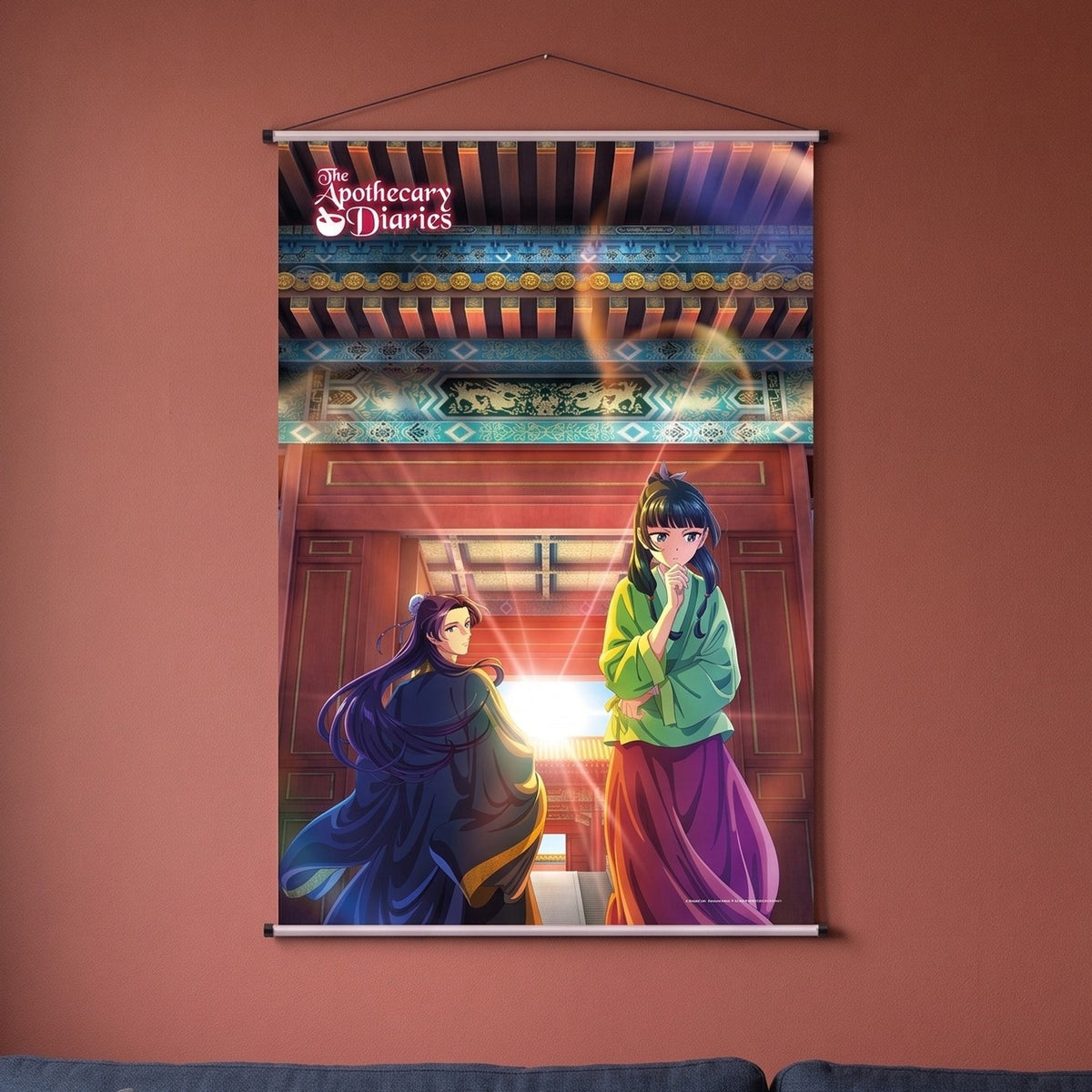 Product image The Apothecary Diaries - Maomao and Jinshi Wall Scroll