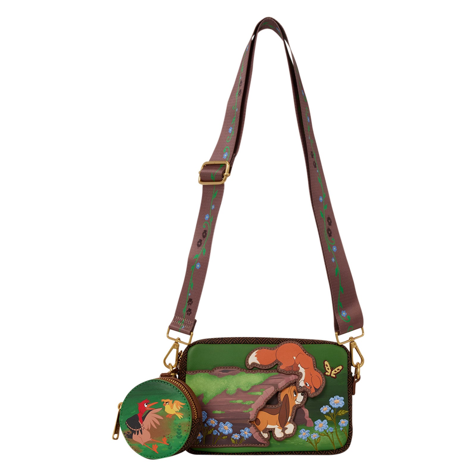 Product image The Fox and the Hound - Tod and Vixey Crossbody Bag with Wallet