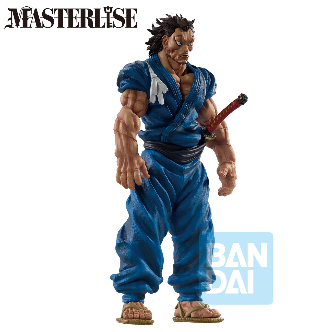 Imagen del producto Baki - Figura Musashi Miyamoto Giant Heartbeat Ichibansho