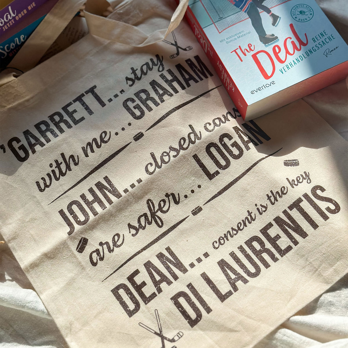 Imagen del producto Bolsa tote de Garrett, John y Dean para fans de Off Campus