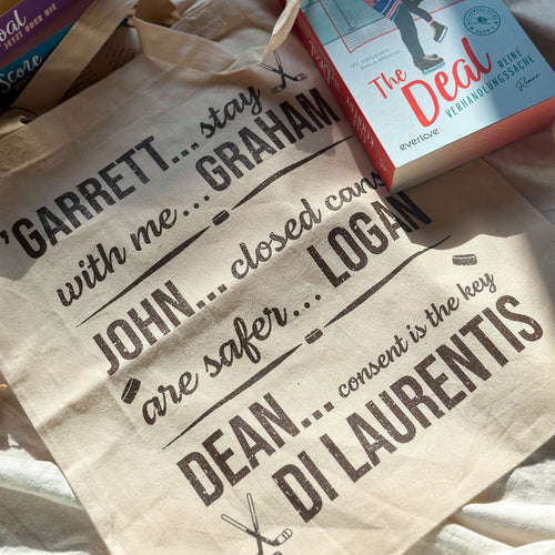 Imagen del producto Bolsa tote de Garrett, John y Dean para fans de Off Campus