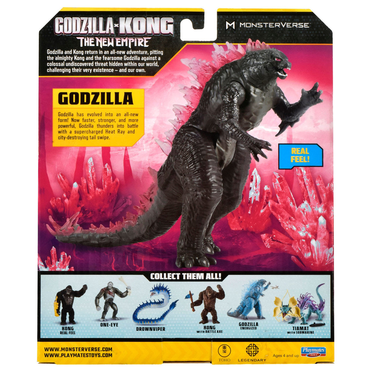 Imagen del producto Godzilla x Kong: The New Empire Figura de acción Godzilla Real