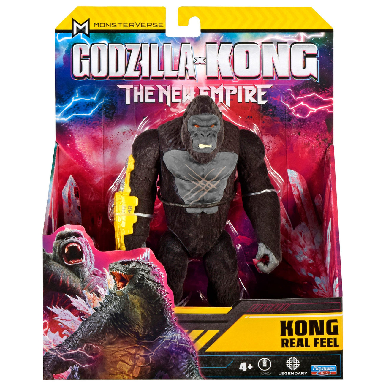 Imagen del producto Godzilla x Kong: The New Empire Figura de acción Kong Real Feel
