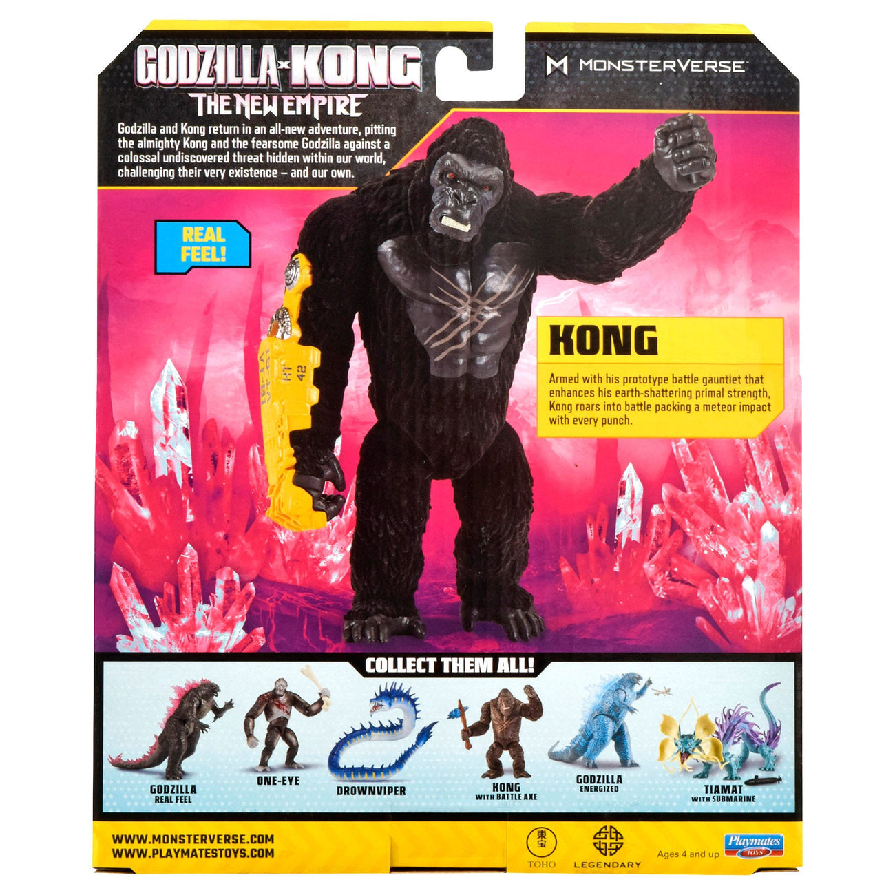 Imagen del producto Godzilla x Kong: The New Empire Figura de acción Kong Real Feel