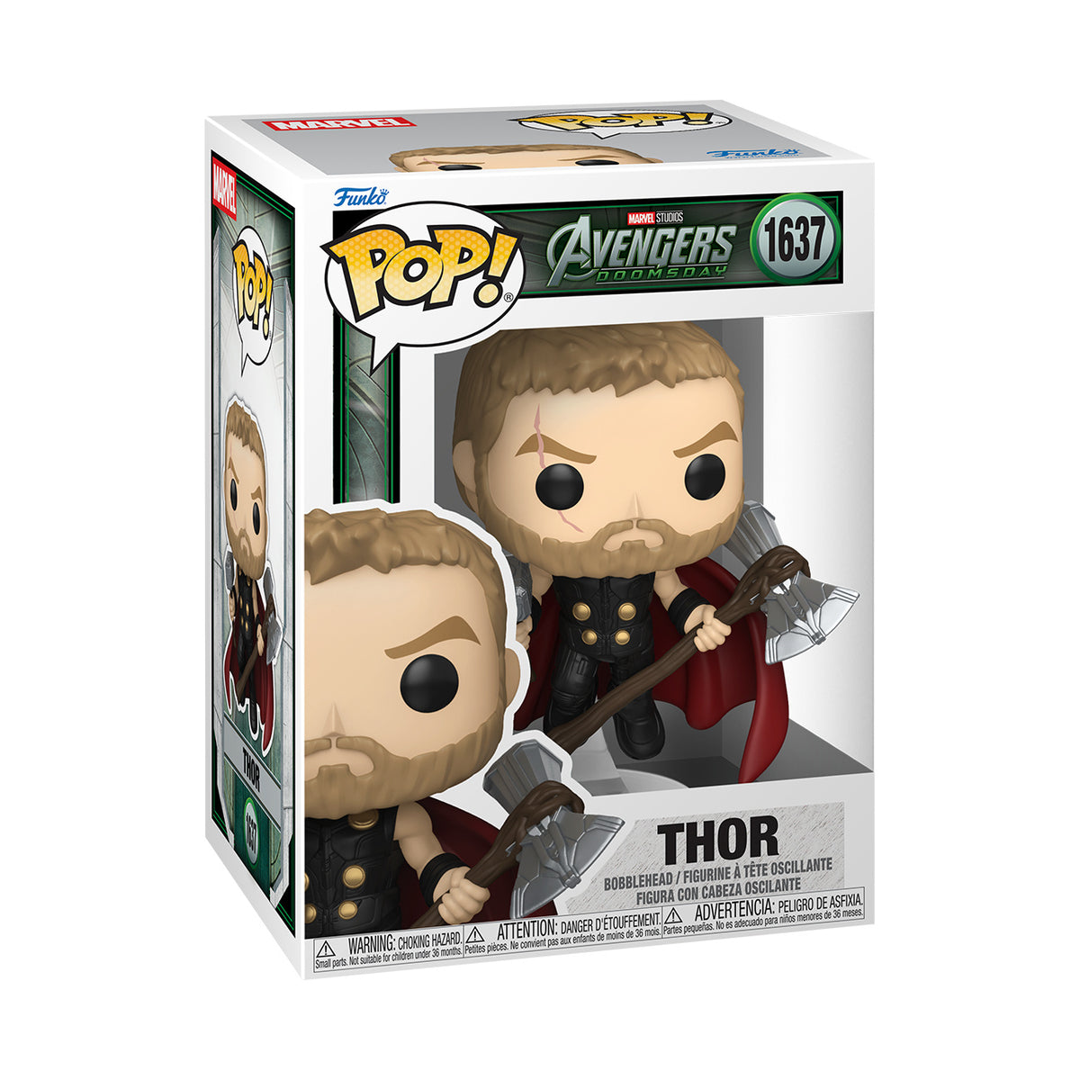 Imagen del producto Avengers: Doomsday - Figura Funko Pop de Thor con cabeza oscilante