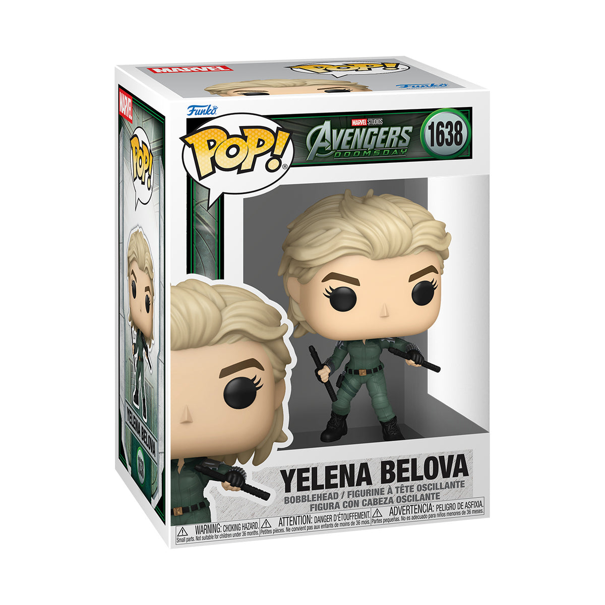 Imagen del producto Avengers: Doomsday - Figura cabezón Yelena Funko Pop