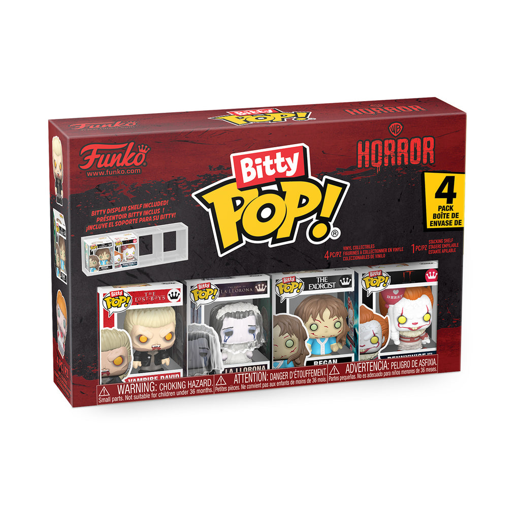 Imagen del producto It de Stephen King - David Funko Bitty Pop set de 4 figuras