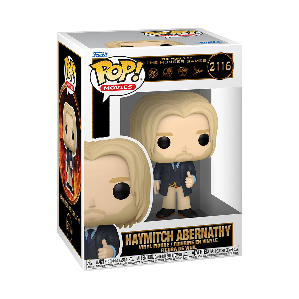 Imagen del producto Los Juegos del Hambre - Figura Funko Pop de Haymitch Abernathy
