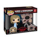 Imagen del producto Stranger Things - Set de figuras Funko Pop Karen y Demogorgon