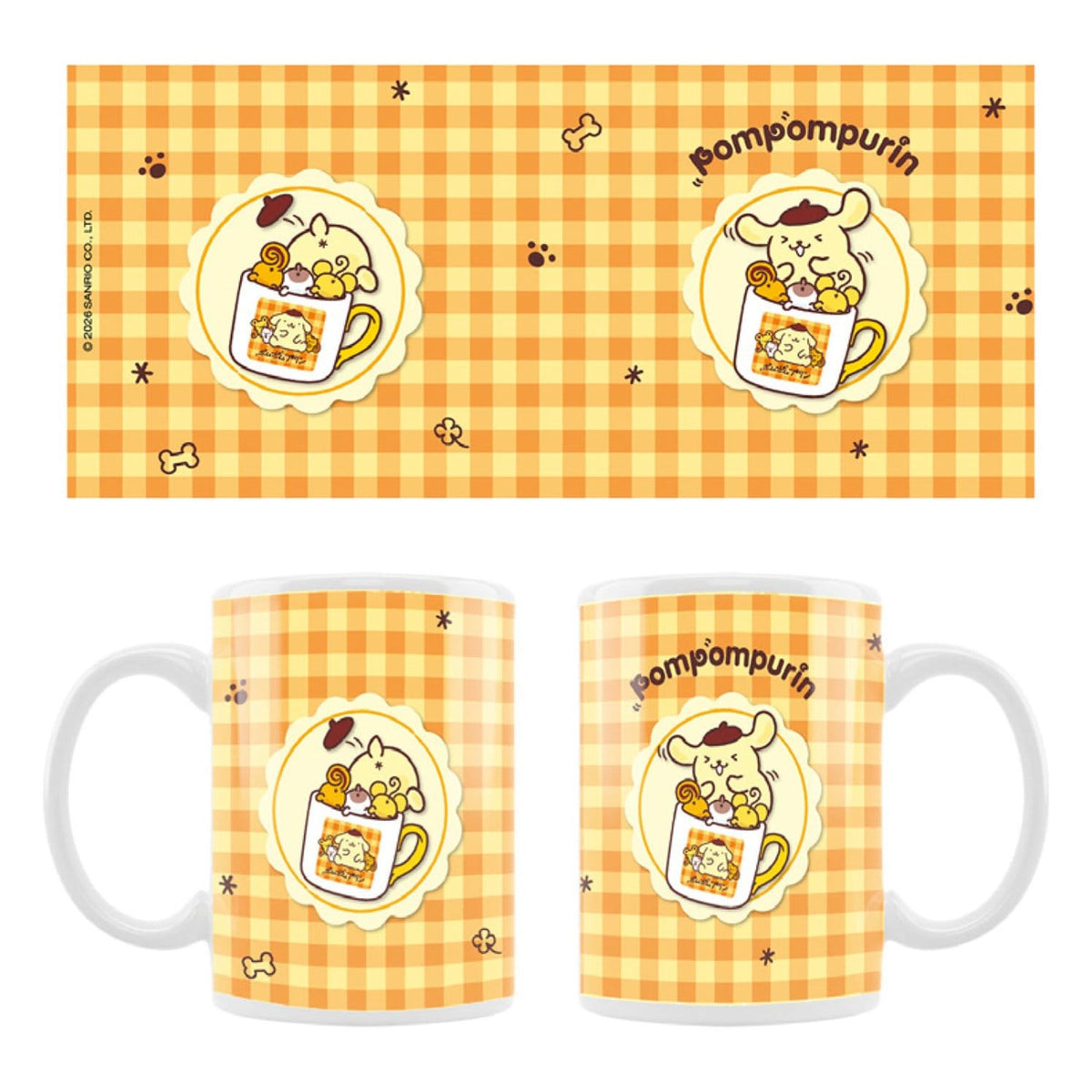 Imagen del producto Pompompurin Taza Squishy Cute Purin - Sanrio