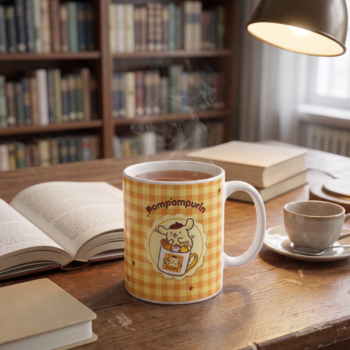 Imagen del producto Pompompurin Taza Squishy Cute Purin - Sanrio