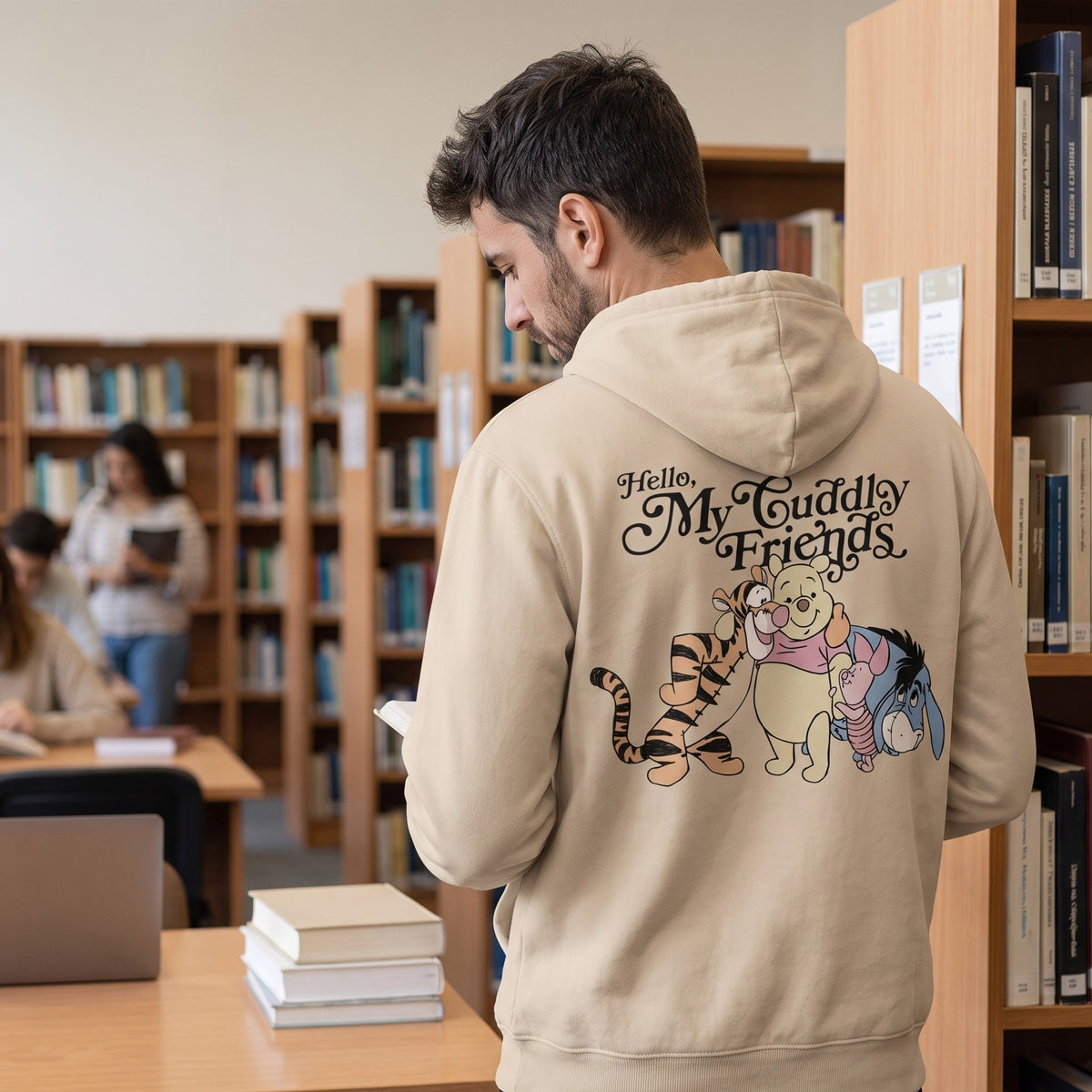 Imagen del producto Winnie the Pooh - Friends Hoodie beige