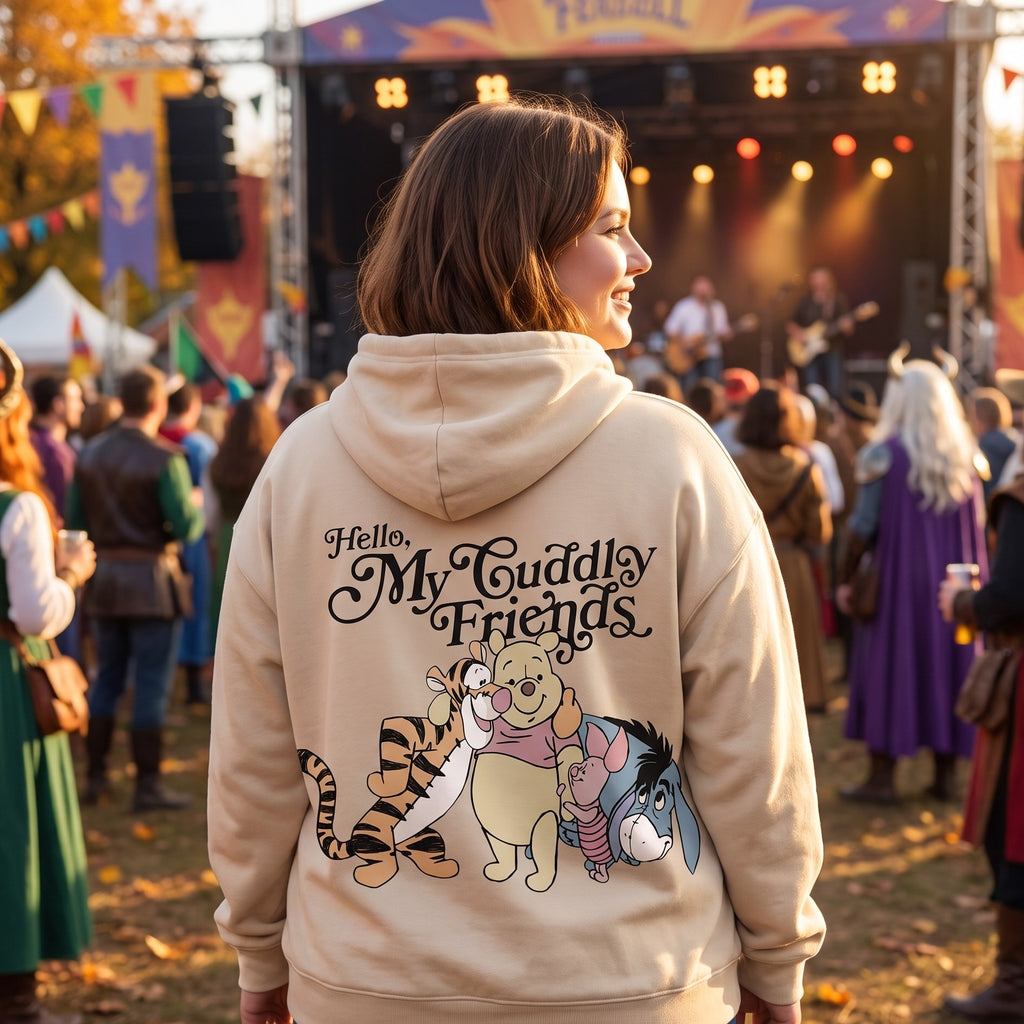 Imagen del producto Winnie the Pooh - Friends Hoodie beige